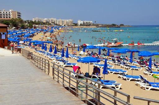 Georgianno Sea Apartments Protaras Exteriör bild